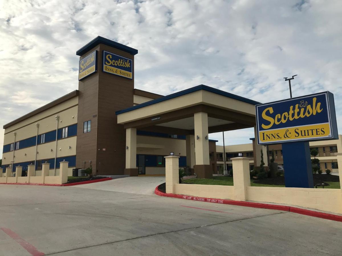 Scottish Inn & Suites Houston Willowbrook Exterior foto